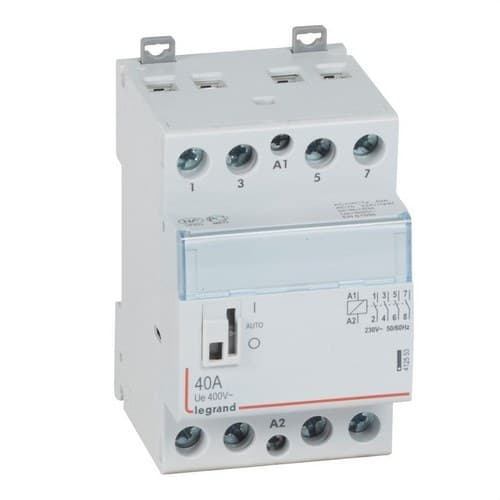 Stýkač 40A 4NO 230V s referenciou 412553 od značky LEGRAND