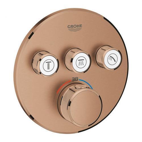Zabudovaný termostat s 3 kľúčmi Grohtherm SmartControl - Brushed warm sunset s referenciou 29121DL0 od značky GROHE