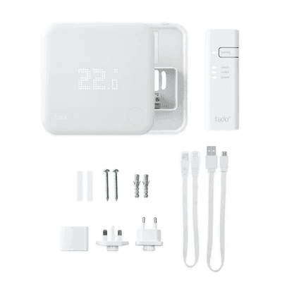 Drôtový inteligentný termostat Tado V3+ - Štartovacia súprava s referenciou ST KIT V3+ od značky TADO