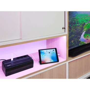 SAI EASY UPS BVS 650VA - Zásuvky schuko s referenciou BVS650I-GR od značky SCHNEIDER ELECTRIC