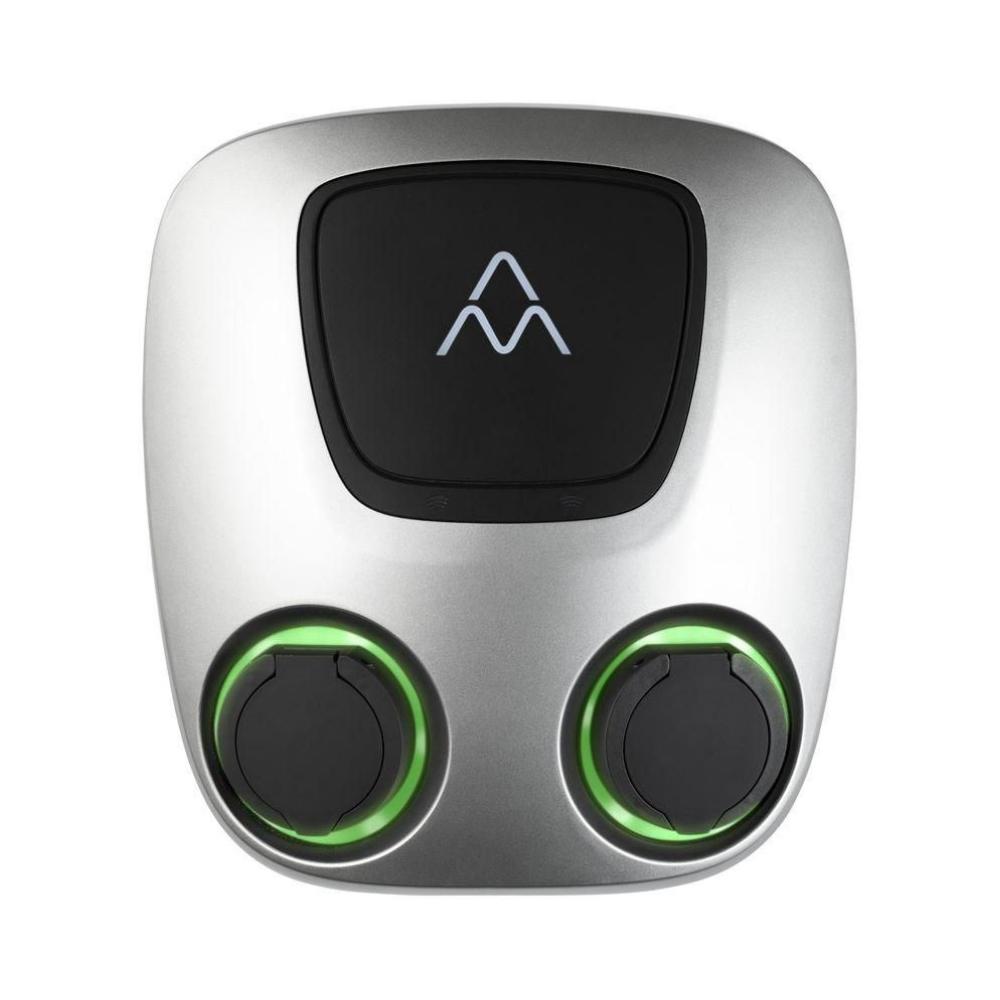 Dvojni polnilnik za električni avto z WiFi 2 x 22 kW Charge Amps Aura Twin Socket s referenciou 130909 od značky CHARGE AMPS