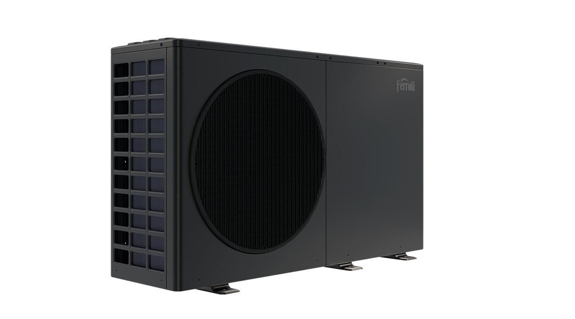 Toplotna črpalka aerotermalna monoblok R290 Ferroli OMNIA Life M 10 kW z daljinskim upravljalnikom s referenciou 4B4770109 od značky FERROLI