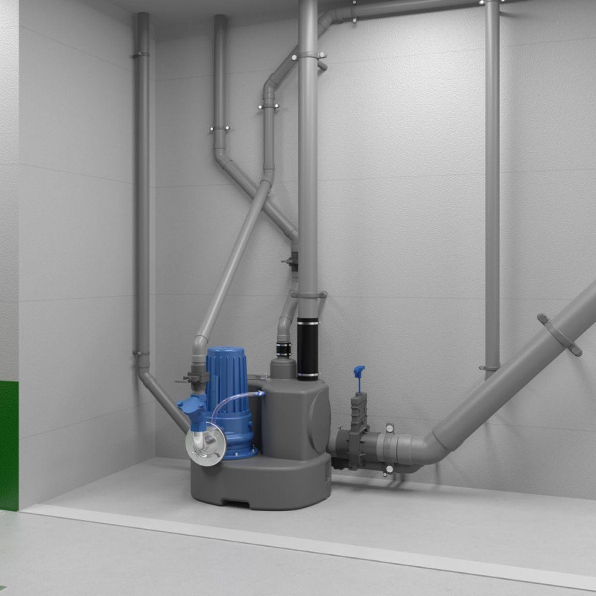 Trojfázová čerpacia stanica SFA Sanicubic 1 GR SE71.2 T s referenciou 04CUB1GR12T od značky SFA SANITRIT