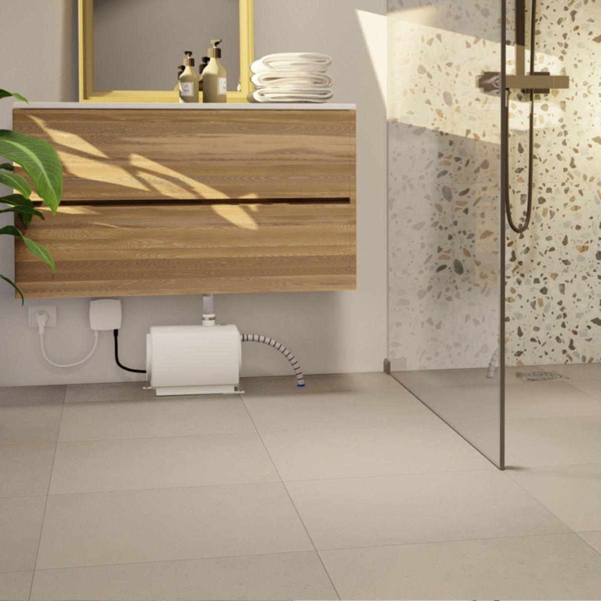 Sesalna črpalka za vodo s sifonom za prho SFA Sanifloor+ 1 s referenciou HIFLOOR1 od značky SFA SANITRIT