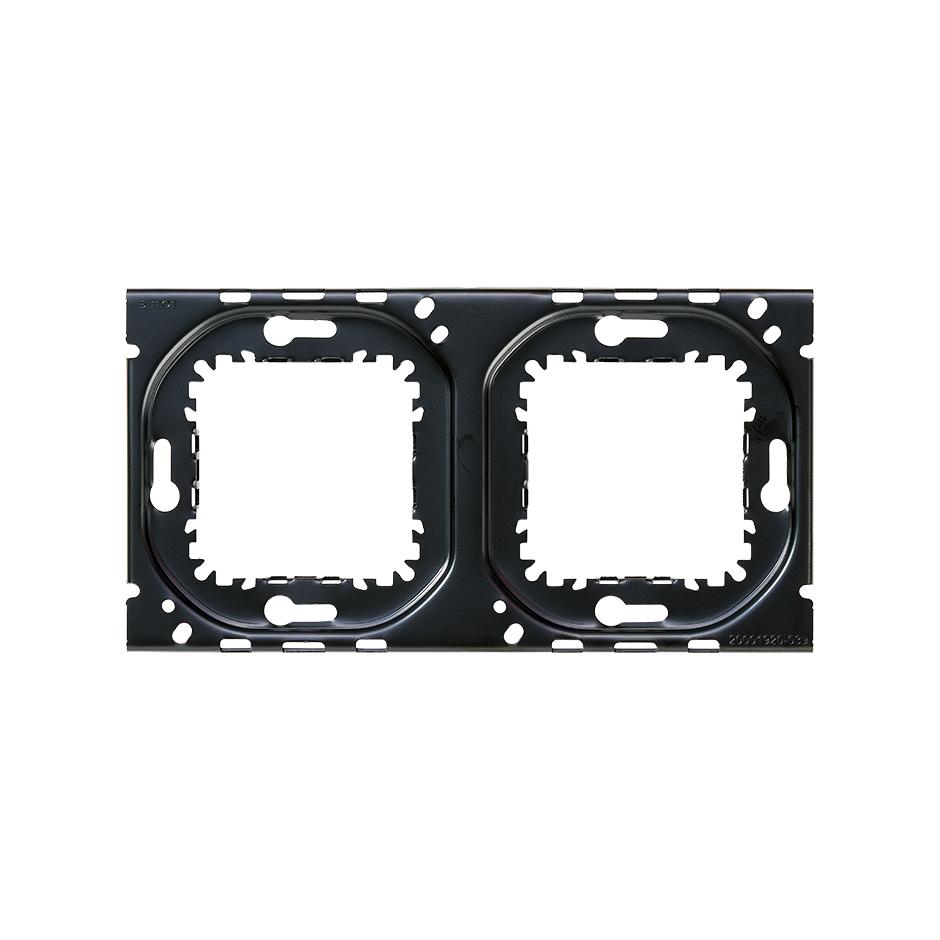 2-Module Black Frame Simon 270 with reference 20001920-039 from the brand SIMON