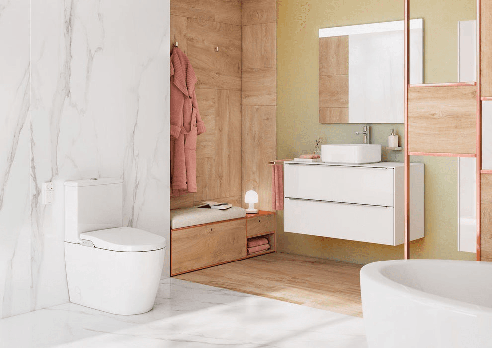 Inel Roca Inteligentná toaleta Roca In-Wash® Inspira Rimless na stenu ROCA ...